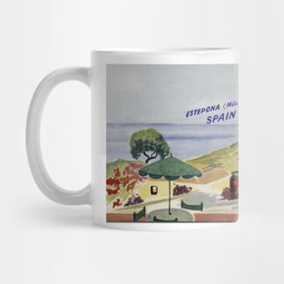 Travel | Malaga | Spain | Andalusia | Vintage | Europe | Estepona Mug